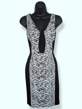 French Connection Zebra Print Bodycon Dress